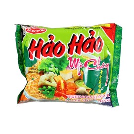 Vina Acecook, Mi Chay (Hao Hao Instant Noodles Vegetarian Flavor) 2.7 Ounce (Pack of 30)