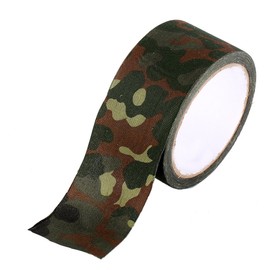 10m Camouflage Wrap Tape Camo Protective Stealth Stretch Bandage Camo Gun Wrap for Hunting ( Design : German Spot Camouflage )