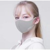 AIRGILL Air Gill Fabric Antimicrobial Mask L Ash Grey