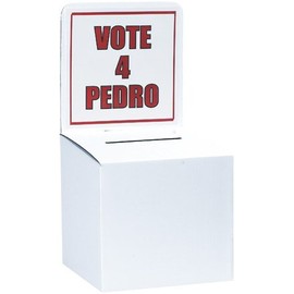 Box Partners 10" x 10" x 9"-10" Ballot Box, 10 Each per Bundle (MBALLOT)