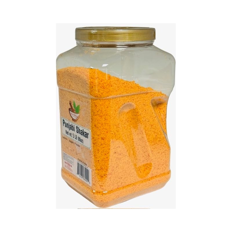Desi Kitchen Jaggery Powder (Punjabi Shakkar) - 5 lbs (80