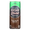 High Brew Coffee Dark Chocolate Mocha Coffee, 8 Fluid Ounce