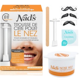 Nad's Nose Wax Bag for Men and Women, Quick and Easy Nose Hair Removal, 1 Piece