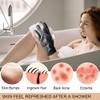 Mig4u Guantes Exfoliantes Ducha Pares Exfoliación Corporal Intensidad Media Alta