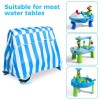 Blue Striped Kids Water Table Cover New