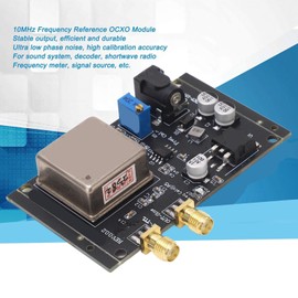 10MHz Frequency Standard Module,OCXO Frequency Reference Module 10MHz Frequency Module SMA Interface Source Board Crystal Oscillator Constant Temperature Board