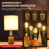 Lamp Holder for Bottles, Pack of 2 E27 Brass Socket