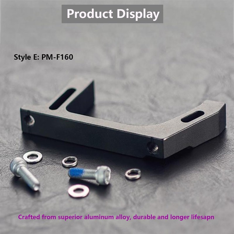 Remeiven Disc Brake Adapter for Road Bike, Flat/Post Mount Caliper