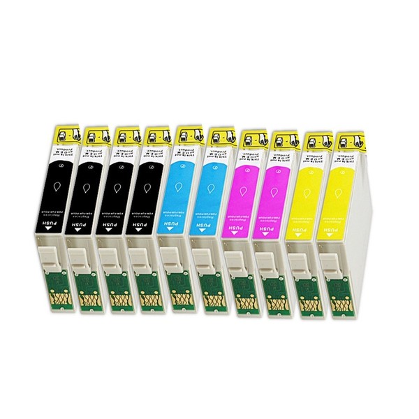 Neutral Ink Cartridges Pack of 10 for Epson Stylus Office