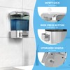 SVAVO Wall Mounted Soap Dispenser Kitchen Bathroom Manual Soap Dispenser
