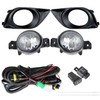 SEBLAFF 1 Pair of Clear Lens Fog Lights Assembly with