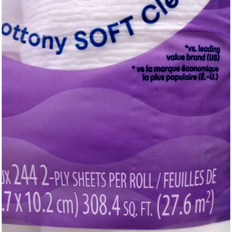Cottonelle Ultra Comfort Toilet Paper 12 Rolls Equal 48 Rolls