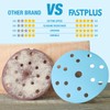6 Inch 15 Hole Sanding Discs 60 Grit Hook and