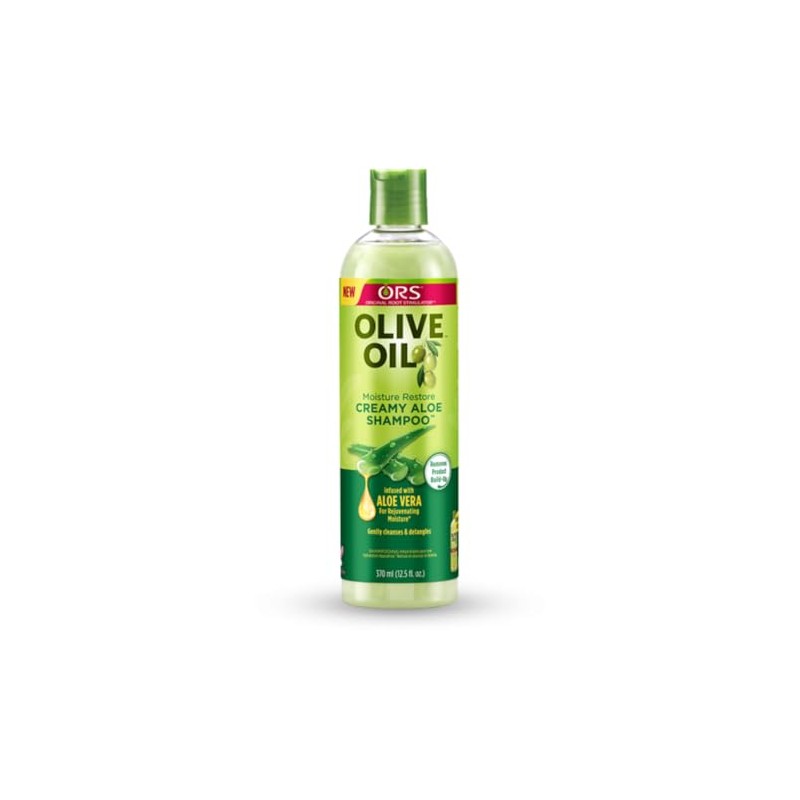 ORS Creamy Aloe Shampoo, Organic, 12.5 fl oz, 2 pk