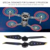 8743 Rechargeable Low Noise LED Flash Night Flight Propellers for