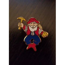 PROSPECTOR GOLD MINER TIE TAC HAT LAPEL TRADING  PIN  AZ LOTTERY