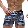 Taddlee Swimwear Men Basic Long Swimming Trunk Surf Camo Shorts