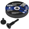 NuoDunco 10Pack 3 Inch Cut Off Wheels with 1/4 Stem
