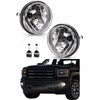 Sagnod Auto Fog Lights Set Compatible with 2007-2013 GMC Sierra