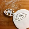 Kiss Mouth Cookie Cutter, 1 Piece. Bakerlogy