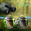 10x42EDII Compact Binoculars for Adults – High-Powered BAK4 Prisms, Diamond