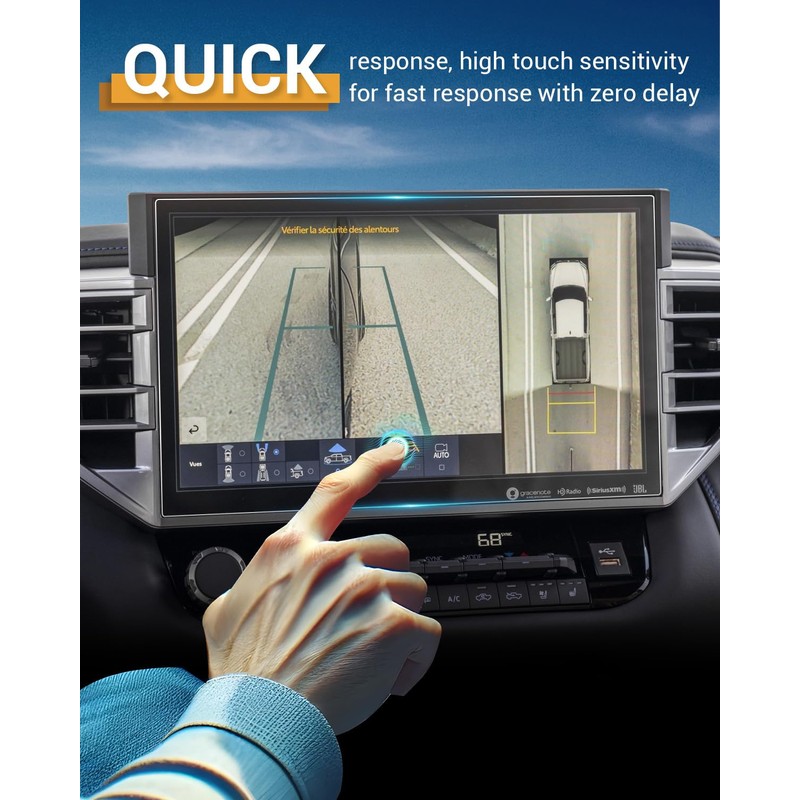 14" Nano Scratch-Proof 2026 Tundra Platinum Screen Protector for 2022-2206