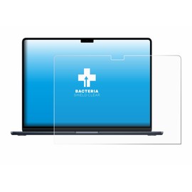 upscreen Screen Protector compatible with Apple MacBook Air 15" M4 2025 Anti-Bacteria Protection Film, Anti-Scratch