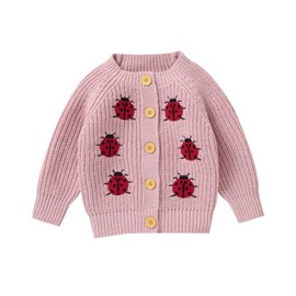 mimixiong Baby Toddler Sweater Knitted Pullover Long Sleeve Jumpers Soft Cozy Knitwear Boy Girl Clothes
