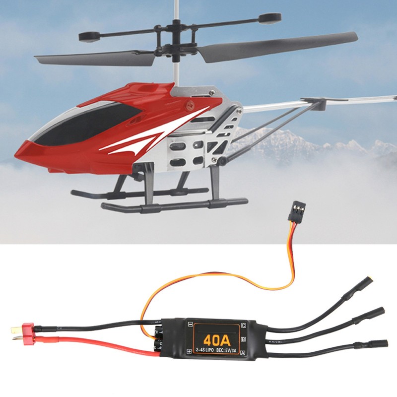 40A Speed Controller Brushless ESC RC Drone Helicopter FPV Parts
