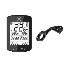 XOSS G+ Gen2 Cycle Computer Set, GPS, Cyon, Mount, Wireless, Cyon, 2.2 Inches, Type-C Charging, ANT+ Bluetooth Compatible, Wireless, Japanese Instruction Manual Included