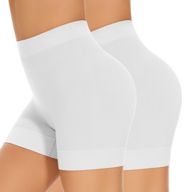YUTYTH Chub Rub Shorts Women Anti Chafing Seamless Slip Pants Under Dress Ladies Lycra Pants Cycling Yoga Shorts