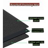 Baseball and Softball Hitting Mat for Batting Stance Practice, Indoor/Outdoor