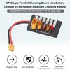 Walfront Parallel Charging Board Balanced Charging Plate Adapter ///JST/T Plug