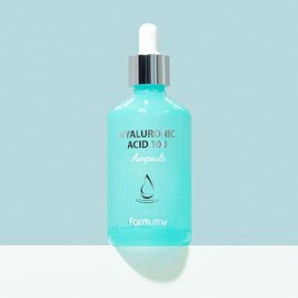 Farmstay Ampoule de Ácido Hialurónico 100 - Tratamiento Hidratante con Ácido Hialurónico - Ayuda a Mantener el Equilibrio de Agua y Aceite - 100 ml
