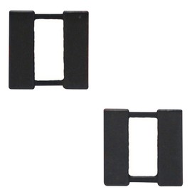 Navy Lieutenant (LT) Black Metal Officer Rank (O-3) Collar Device Pair