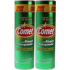 Comet Cleanser with Bleach 28 ounce, (Pack of 2)