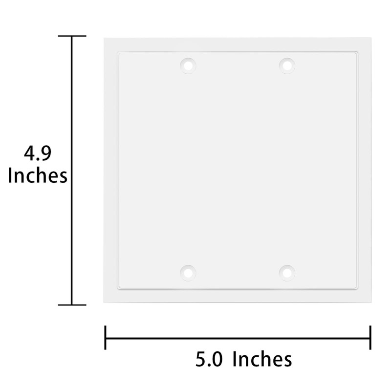 Modern Edge Decorative Wall Plate Switch Plate Outlet Cover, Durable