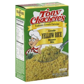 Tony Chachere's Creole Yellow Rice Dinner Mix, 7 Ounce (Pack of 12)