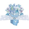 New Baby Boy Pop-Up Greeting Card Original Second Nature 3D