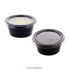 AmerCare Poly Black Portion Cup, 2 Oz, Case of 2500