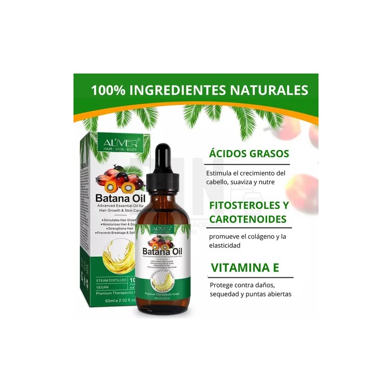 Aliver - Batana Oil - 60 Ml - Cuidado Cabello