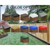 4x4 Metal Flat Post Cap with Rounded Edge (for Posts