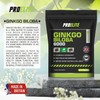 Ginkgo Biloba 6000mg - High Strength Vegan Ginkgo Biloba Leaf
