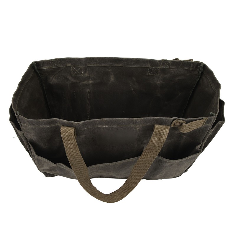 Canvas Pot Bag Waterproof Wearproof Large Capacity Comfortable Grip Canvas