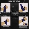 Mytra Fusion Elasticated Wrist Wraps With Thumb Loop SP1 for