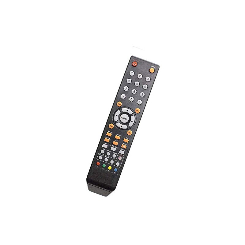 New 8142026670003C Remote Control Compatible for Sceptre TV E165BV(WV)-SS, E168BV(WV)-SS,