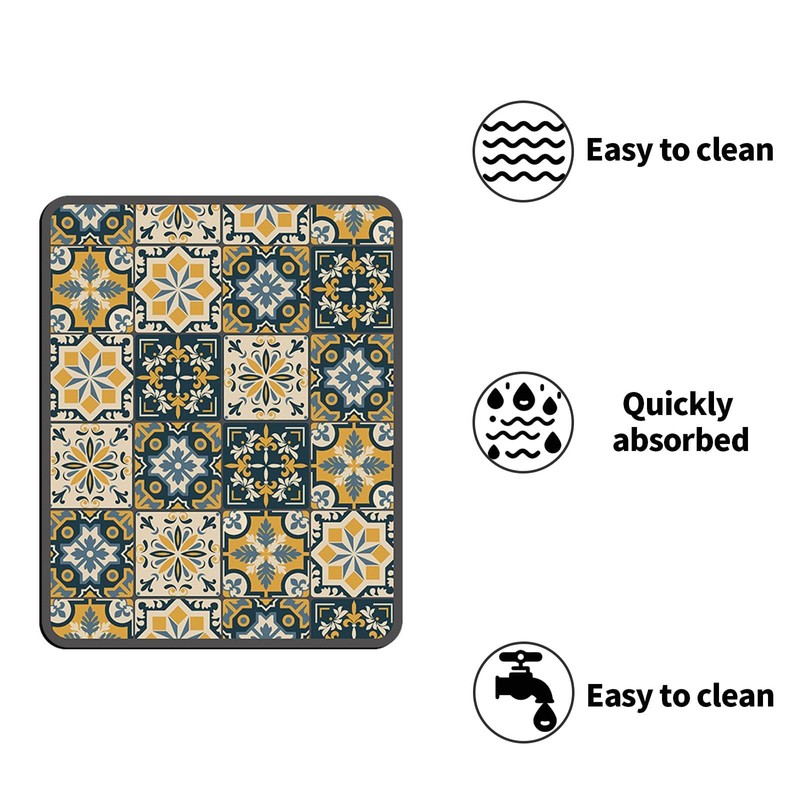 CLKE Draining Mat, 30 x 40 cm Draining Board Mats