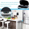 13 Gallon Touch Free Automatic Stainless Steel Trash Can Garbage