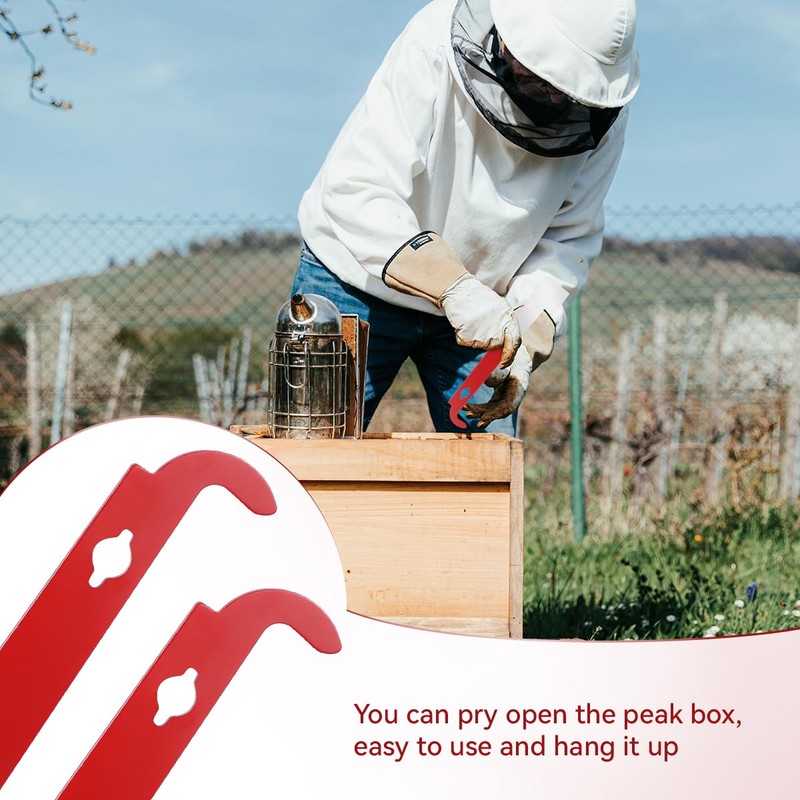 Tenalleys Stainless Steel Beekeeping Hive Tool Frame Lifter and Scraper