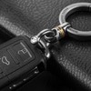 TISUR Titanium Key Ring for Keychain,Carabiner Key Chain Rings Connector